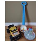 Lot of Childrens Toys Including Popping Vacuum,