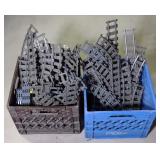 Crates of LEGO Rail Road Tracks (Various Sizes)