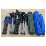 Assorted Folding Camping ChairsUp to 3.5ft