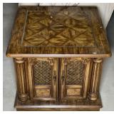 Gothic Revival Style Wooden Cabinet Approx