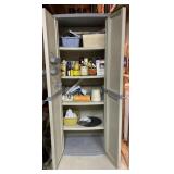 Cabinet w/ Contents Including Finishers, Plastic
