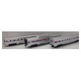 Vtg Ho Life-Like Model Railroad Amtrak Cars (#
