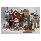 Department 56 Snow Village Buildings Up to