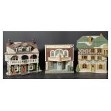 Porcelain Village Buildings Including Brands by