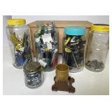 Assorted Erector Set Pieces, Lego Pieces, Small