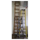Wood & Metal Ladders incl. Keller (Tallest 10