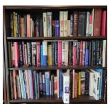 3 Shelves of Books incl. Ayn Rand, Barbara Bush,
