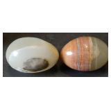 Painted Ukrainian Style & Stone Eggs