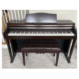 Casio Electric Piano Model AP-22S w/ Bench Appr