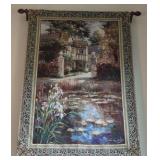 Seaview Hideaway Tapestry Wall Hanging W/ Multi