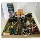 Tumbling Tower Game and Assorted Model Train