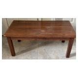 Wooden Side TableApprox 36x18x16in