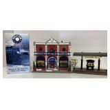Department 56 Snow Village Lionel Train Stop,
