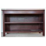 Cherry Finished Entertainment Shelf Unit