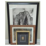 El Capitan Picture In Frame (27"×39") & Art Work