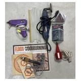 Lot w/ Eldon WoodBurning Pen w/ Plagues, BVI