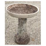 Stone/Pebble Bird Bath 20"