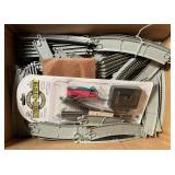 Lot w/ Railroad Tracks And TurnoutsAppr 3/8 "