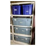 Contents of Shelves: Holiday Home Decor Items