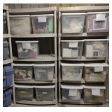 Contents of 2 Shelving Units incl. Candle