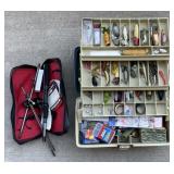 Mitchell Outback Pro Travel Fishing Pole And