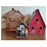 Bird Houses/Feeders incl. Harley Davidson Biker