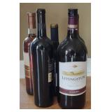 Wine incl. Sutter Home, Livingston, Toasted Head,