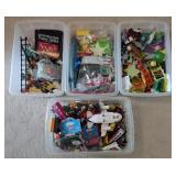 Totes of Toys Including Legos, Air Planes,