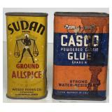 Vtg. Sudan Ground Allspice and Casco Powdered