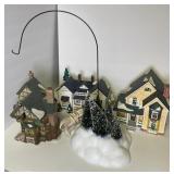 Assorted Department 56 Snow Village Houses and