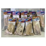 Assorted Woodcrafter Model Kits for Train Cars,