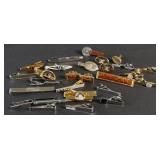 Cuff Links & Tie Clips incl. Swank