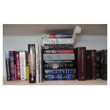 Assorted Books incl. Bush, Holy Bibles, Fiery