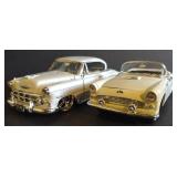 Ford Thunderbird 1/24 Scale & 1953 Chevrolet Bel