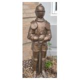 Stone Knight Sculpture 4