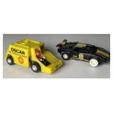 Tyco Oscar Track Cleaner and Goodyear Lamborghini