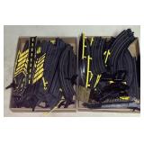 Assorted Tyco Scale Model Railroad Train Track