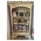 Vtg. Farmhouse Style Wooden 3 Tier Bookshelf