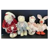 Assorted Holiday Themed Bunnies By The Bay