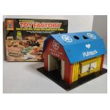 Playskool Wooden Lock-Up Barn & Toy Factory Toys