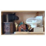 Misc. Items incl. Climate Keeper Fan, Bookends,