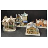 Ceramic Village Buildings Including Cafe, Vail