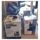 Sump Pumps incl. Footed *Bidding 1xqty