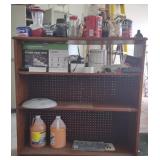 Shelf (approx 42" x 10" x 41") & Contents incl.