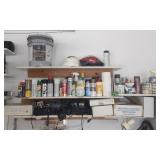 Contents of Shelves incl. Paint, Insect