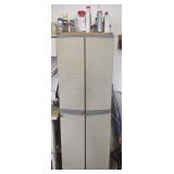 Keter Storage Cabinet w/ Contents incl. Wood