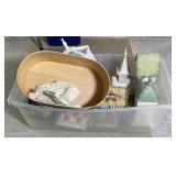 Tote Contents: Decorative Birdhouses and
