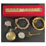 Train Pocket Watch, Bracelets, & Watch Faces