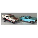 Aurora AFX Thunderbird and Dodge Dart Swinger