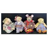 Assorted Muffy Vander Bear Teddy Bears on
